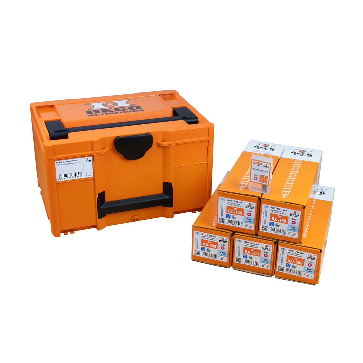 HECO Aktionskoffer "Tellerkopf", Systainer3 M237