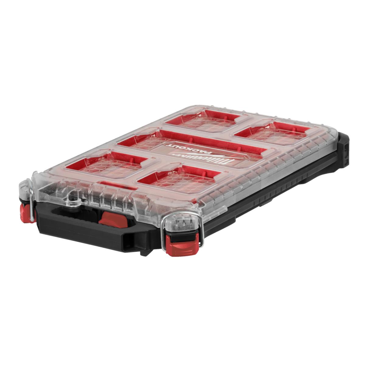 Milwaukee PACKOUT Organiser Slim Compact, inkl. Sortierboxen