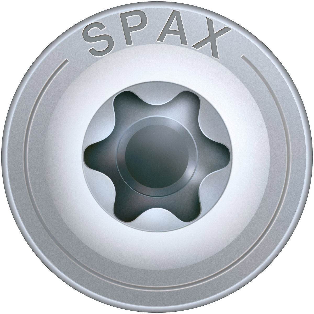 SPAX Tellerkopf T-Star T50 Teilgewinde WIROX, 25 Stück