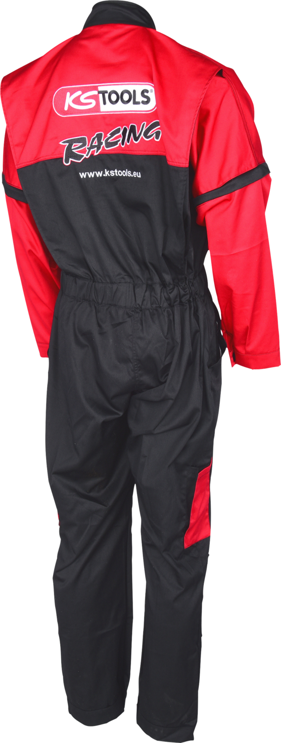 KS Tools Overall, rot-schwarz