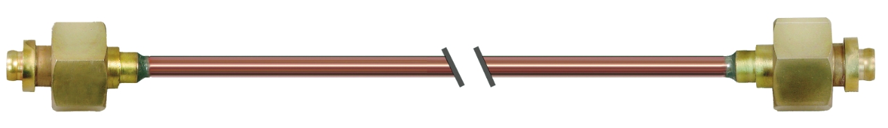 ELMAG Mischgas-Argon-Co2-Umfüllbogen ca. 1.000 mm