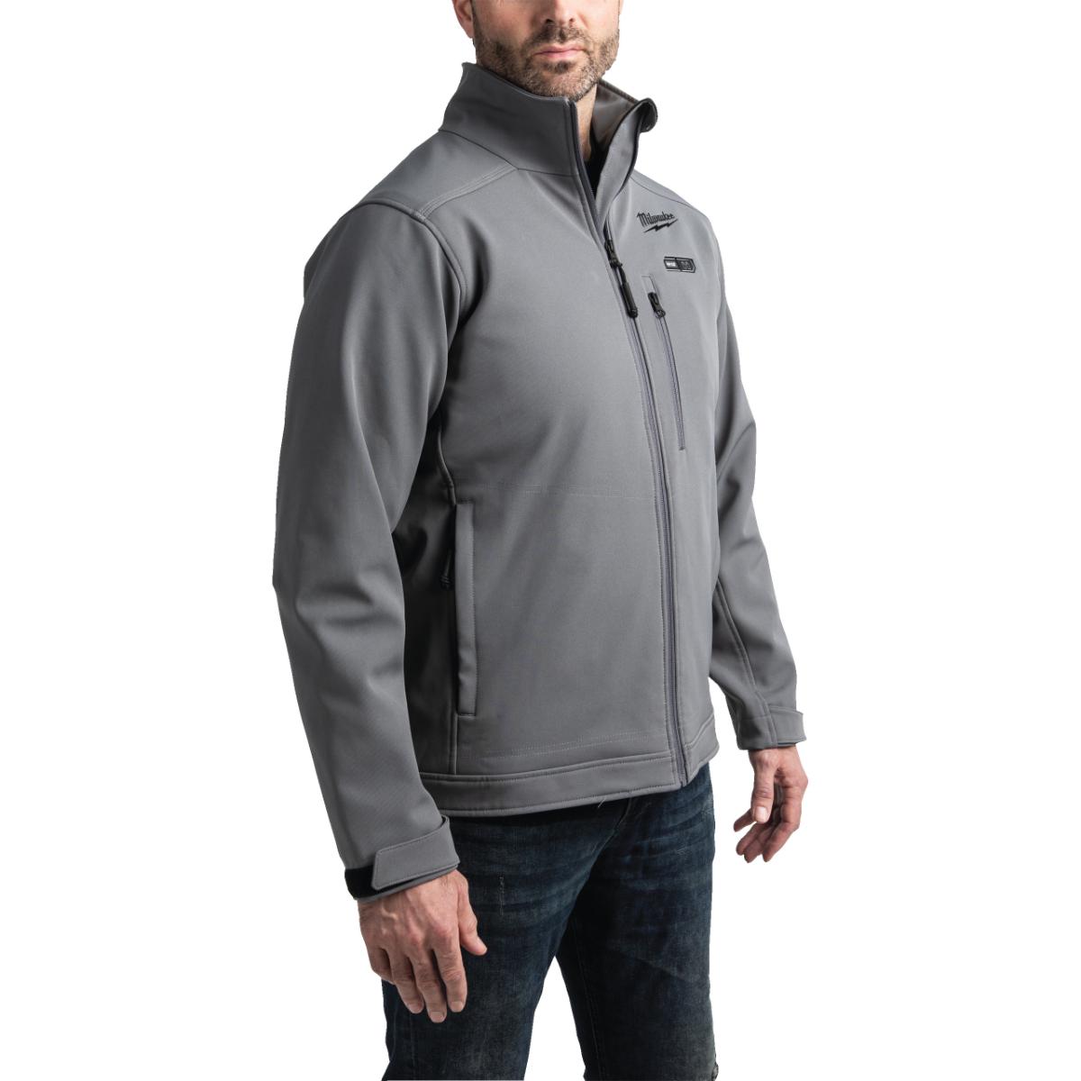 Milwaukee Akku-Thermo-Jacke Herren grau