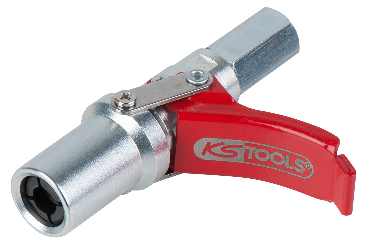 KS Tools Quick-Lock Schnellkupplung für Fettpressen, 1/8"