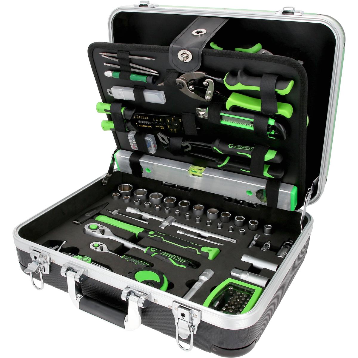 COMPETITION 1/4+1/2 Universal-Werkzeug 145-teiliegs Set