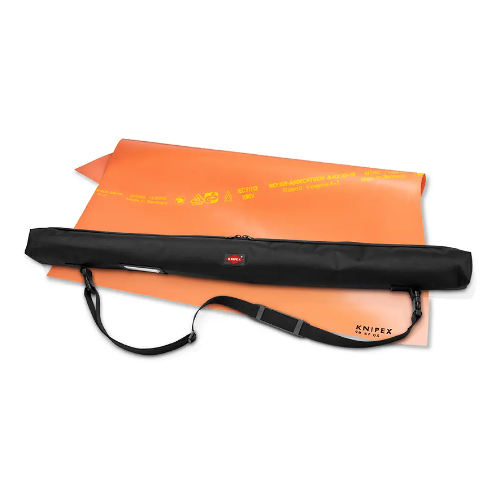 KNIPEX Schutztasche für elektrisch isolierendes Tuch oder Matte 1060 mm