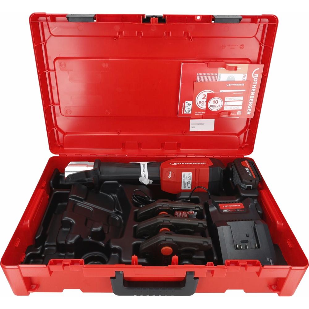 ROTHENBERGER ROMAX 4000 Set M15-22-28mm, 4Ah, EU AMPShare