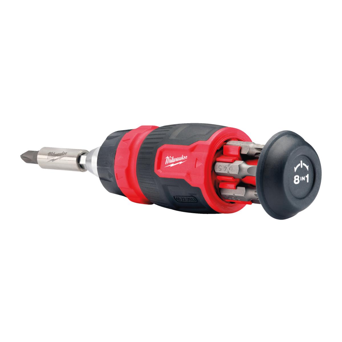 Milwaukee Multi-Bit Schraubendreher mit Ratschenfunktion