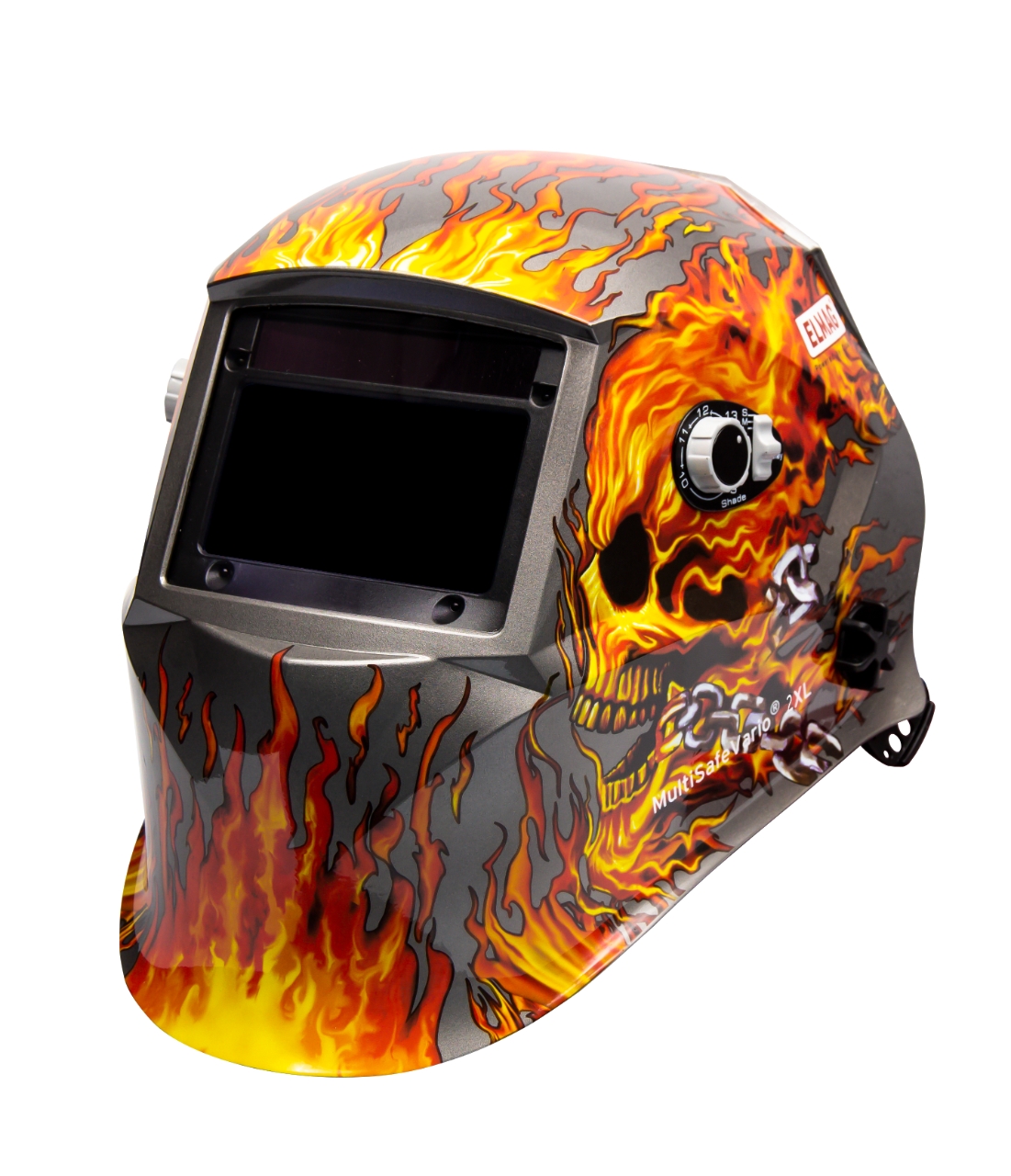 ELMAG Automatik-Kopfschweißschirm, Design 'FLAME'