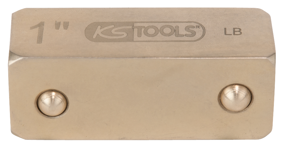 KS Tools BRONZEplus Verbindungsvierkant 1"
