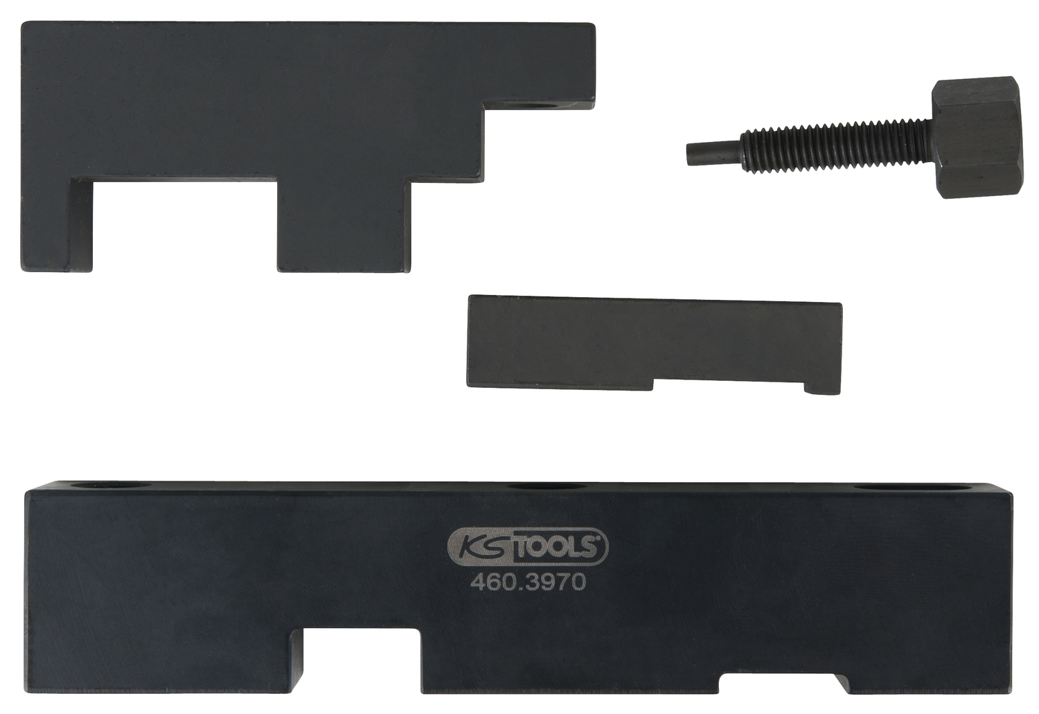 KS Tools Montagehilfe-Satz für Steuergehäusedeckel für Volvo, 4-tlg