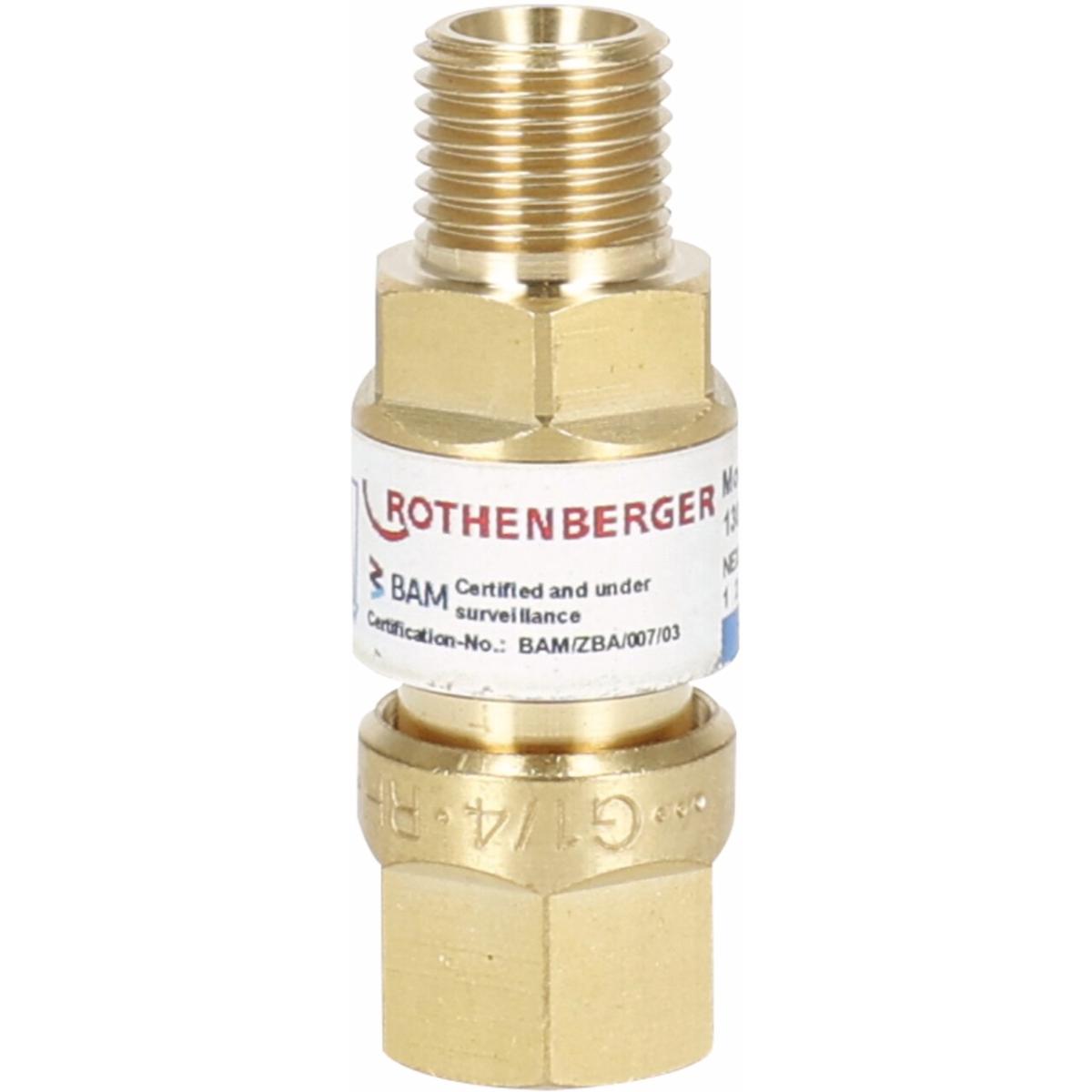 ROTHENBERGER Kopie von RO Sicherheitseinr O2 1/4“R Griff Set
