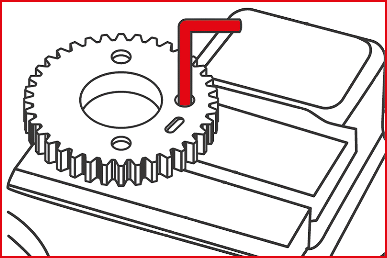 KS Tools Motoreinstell-Werkzeug-Satz für Nissan - Renault, 8-tlg