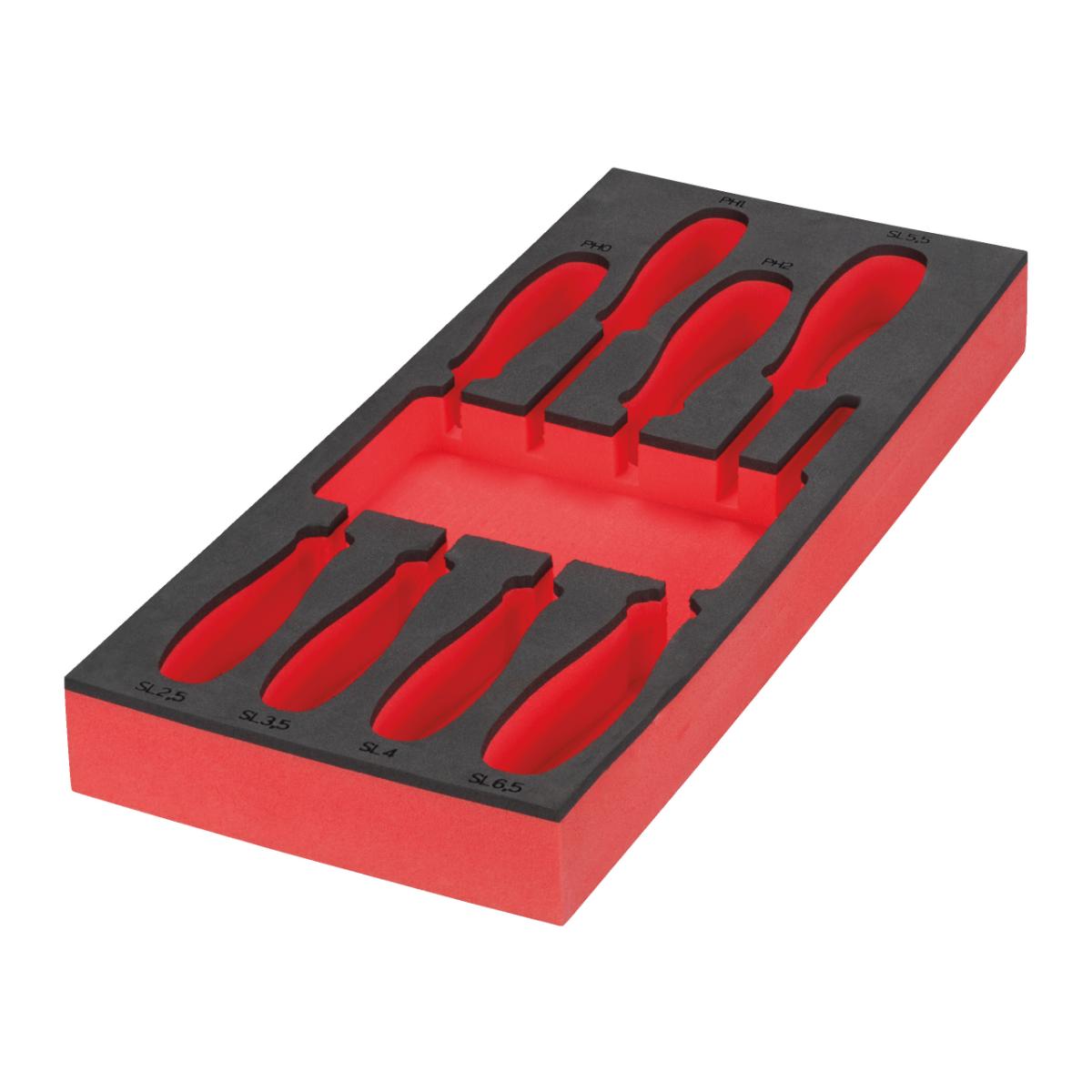 Milwaukee Ersatz-Einlage 1/3 für Tri-Lobe für 8-St VDE Schraubendreher - für Werkstattwagen 78 cm