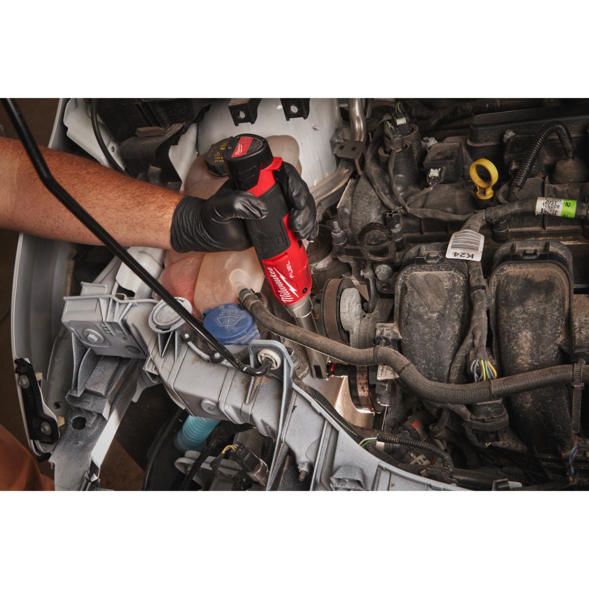 Milwaukee FUEL 3/8 Zoll Akku-Hochgeschwindigkeitsratsche lang M12 FHIR38LR-0