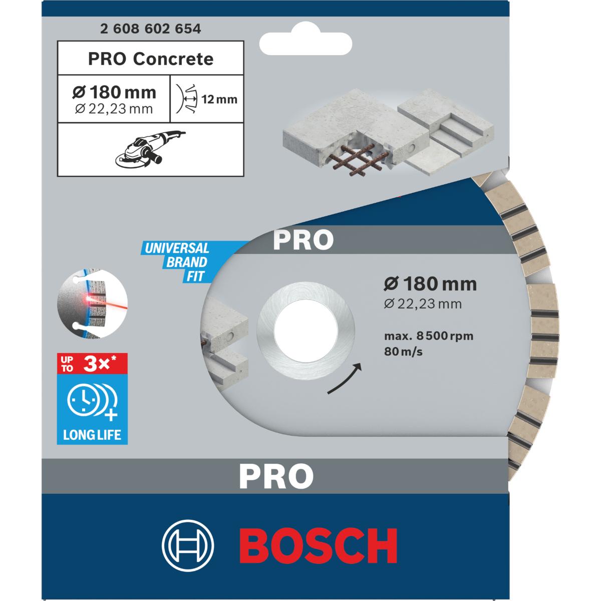 Bosch PRO Diamanttrennscheibe Best for Concrete