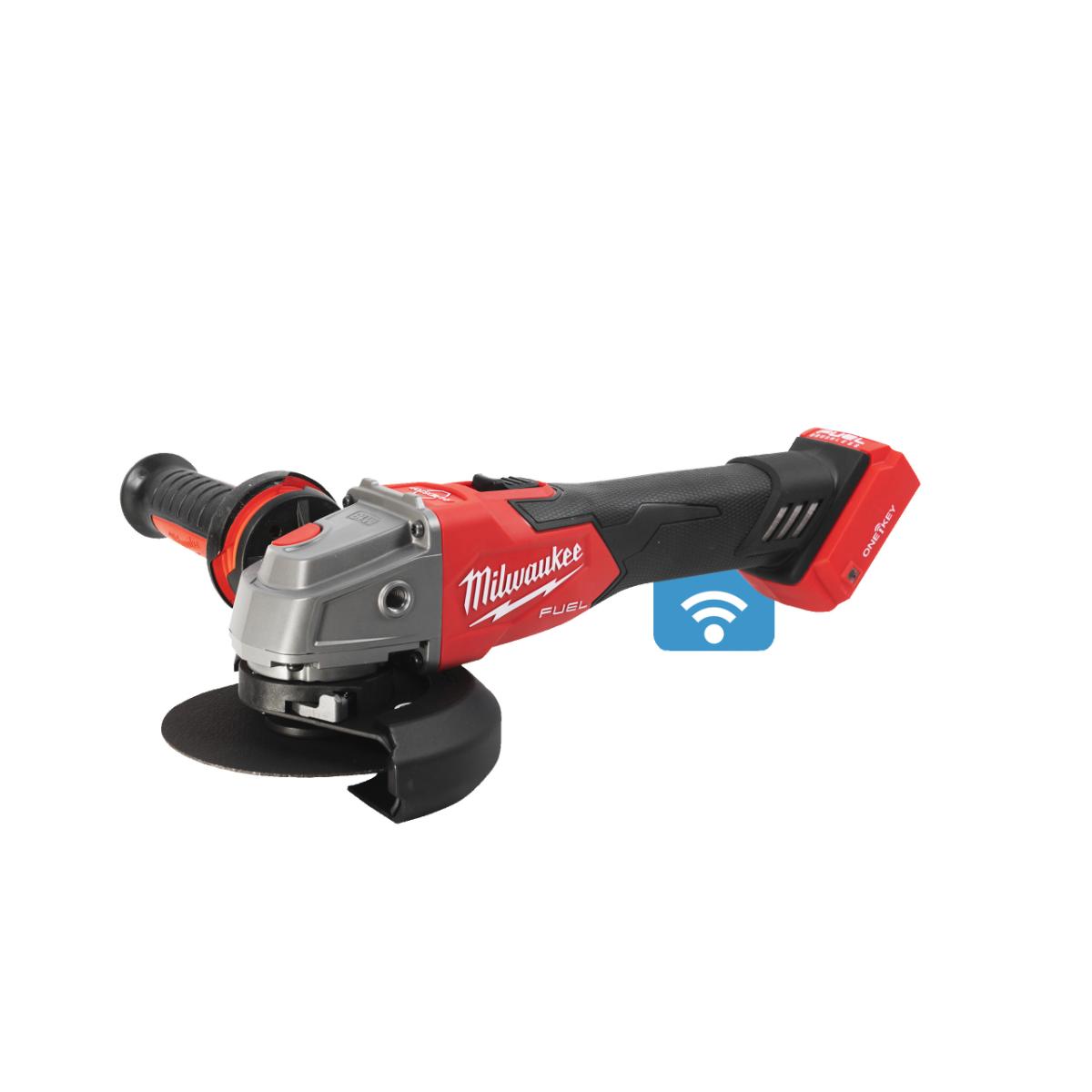 Milwaukee ONEKEY Akku-Winkelschleifer m. Bremse M18 ONEFSAG125XB-0X