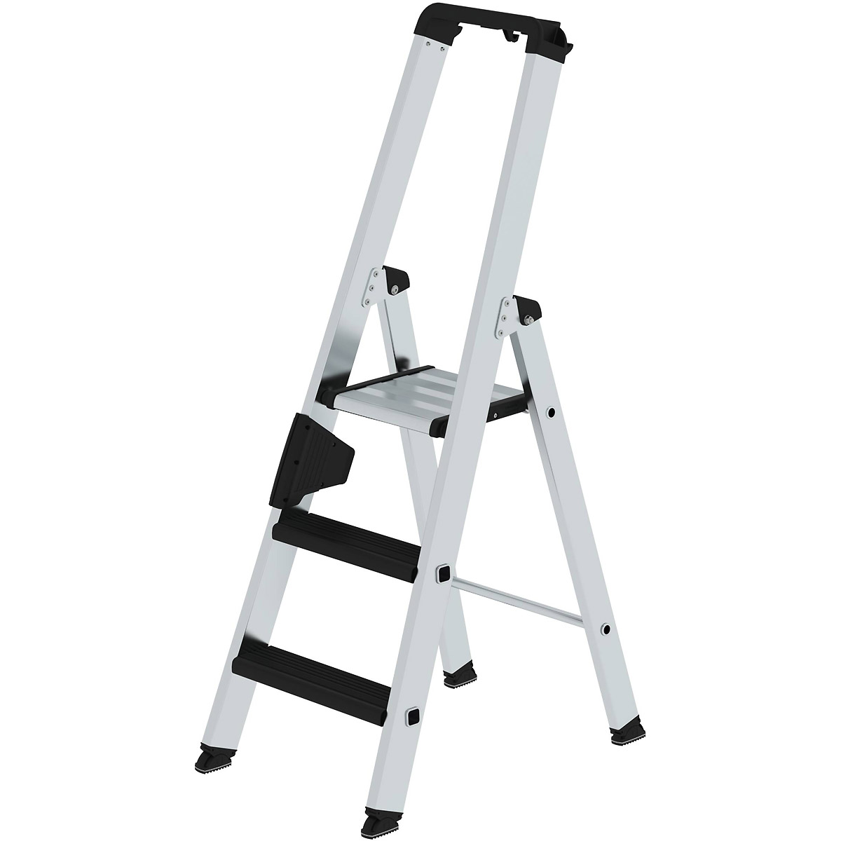 Munk Stufen-Stehleiter einseitig begehbar mit clip-step relax