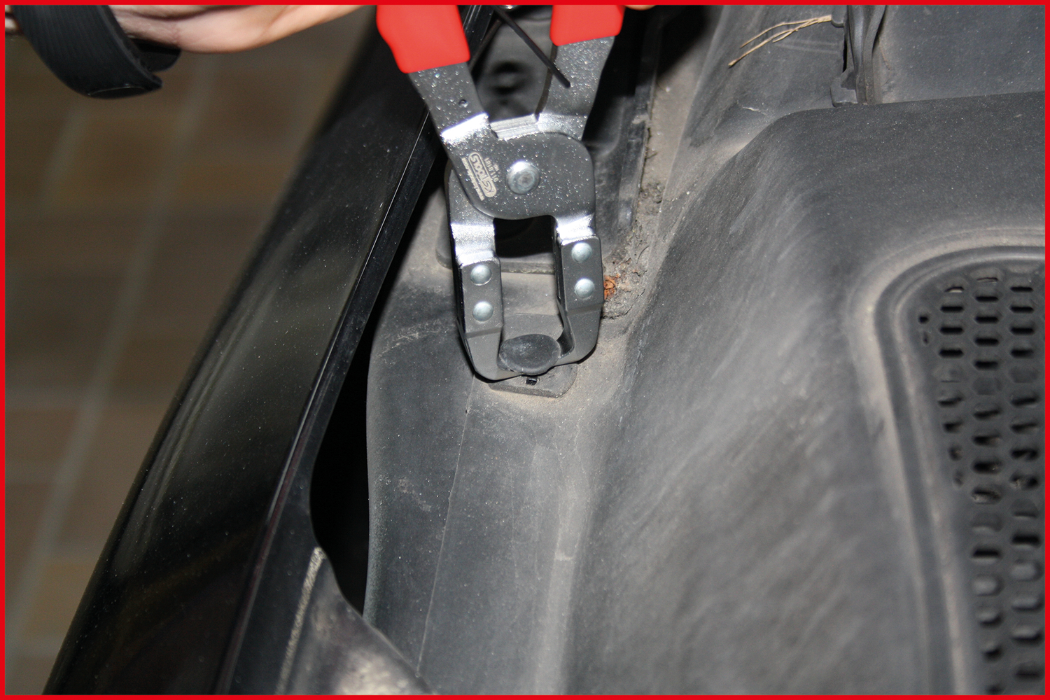 KS Tools Clip-Zange, gerade