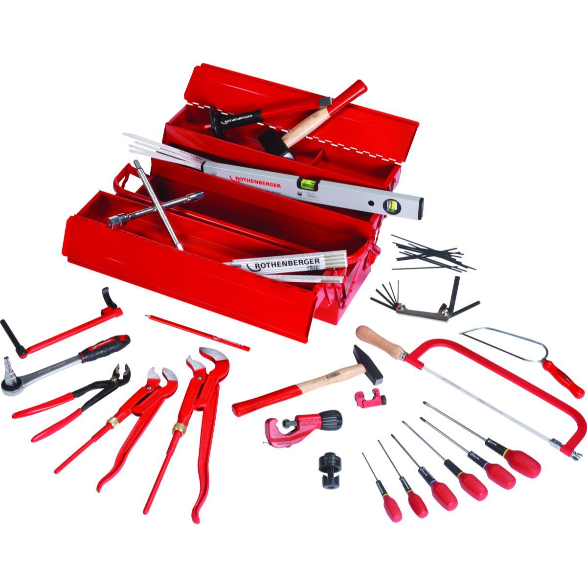 ROTHENBERGER Werkzeug Set Azubi, 50-teilig