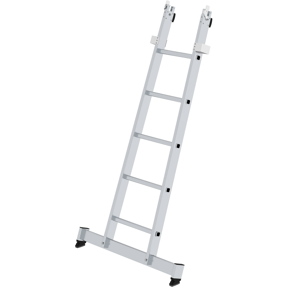 Munk Sprossen-Glasreinigerleiter Unterteil mit nivello®-Traverse