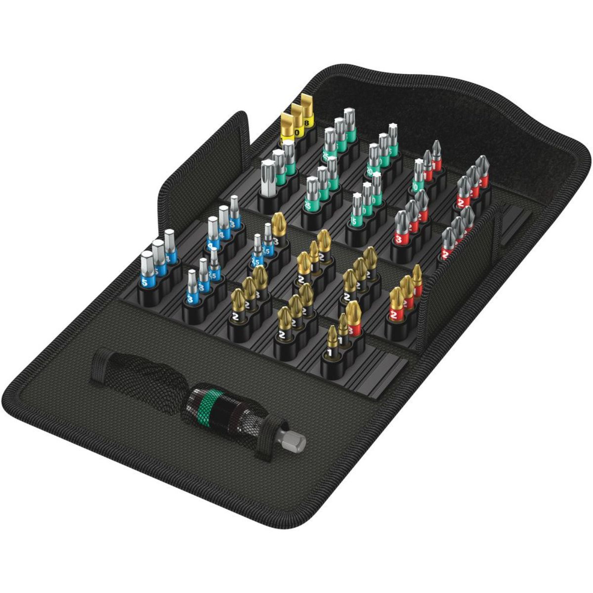 Wera Bit-Safe 61 BiTorsion 1, 61-teilig