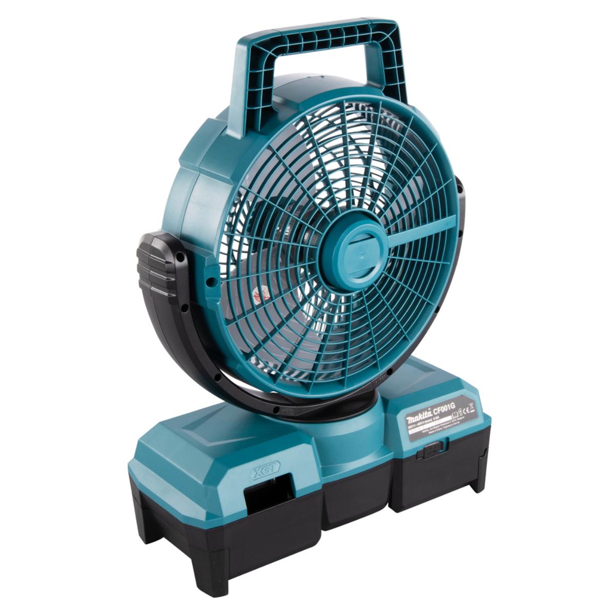 Makita Akku-Lüfter XGT 40V max./230V - 8,2 m³/min - 3,16 m/s - 3-stufig - CF001GZ