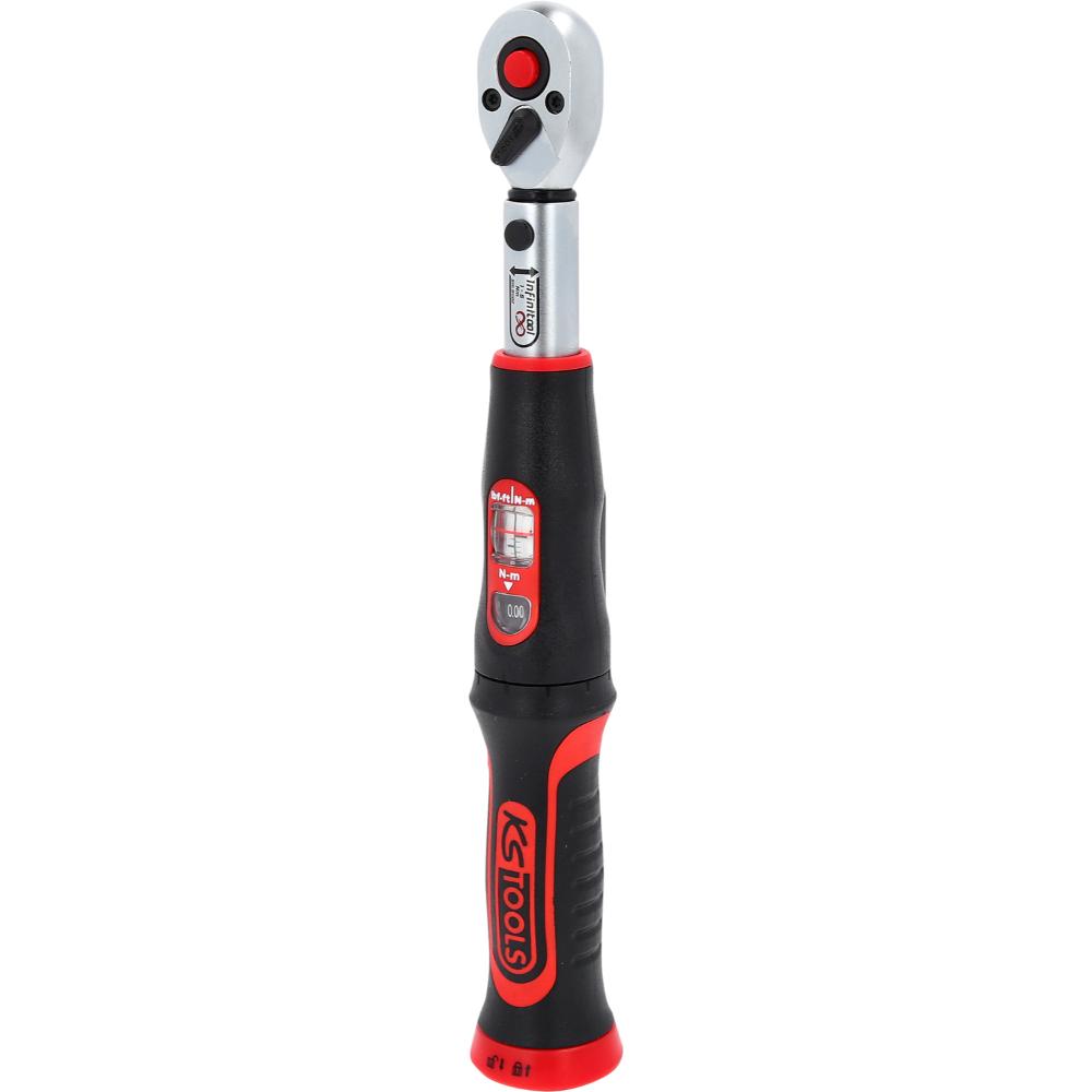 KS Tools 1/4 Zoll INFINITOOL Ratschen-Drehmomentschlüssel, 1-5 Nm