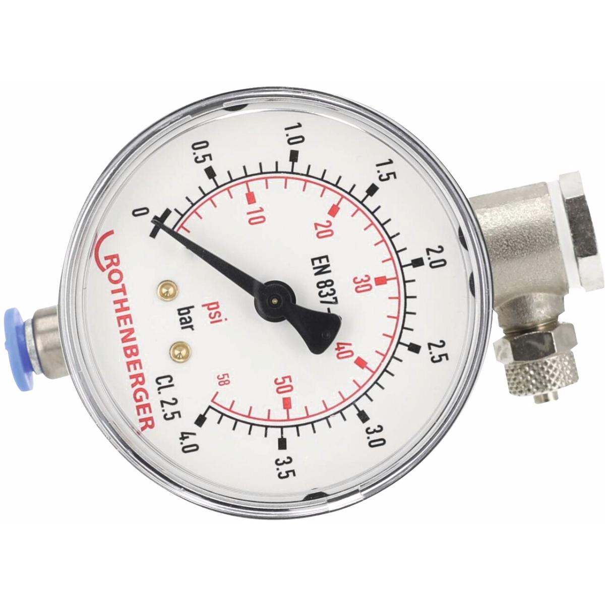 ROTHENBERGER Ersatzmanometer R1/4 Zoll, GW 150/4