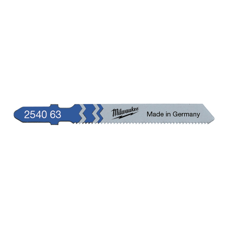 Milwaukee Stichsägeblatt für schnelle Schnitte 55/1.2MM T118A 5 METALL - 5 Stück