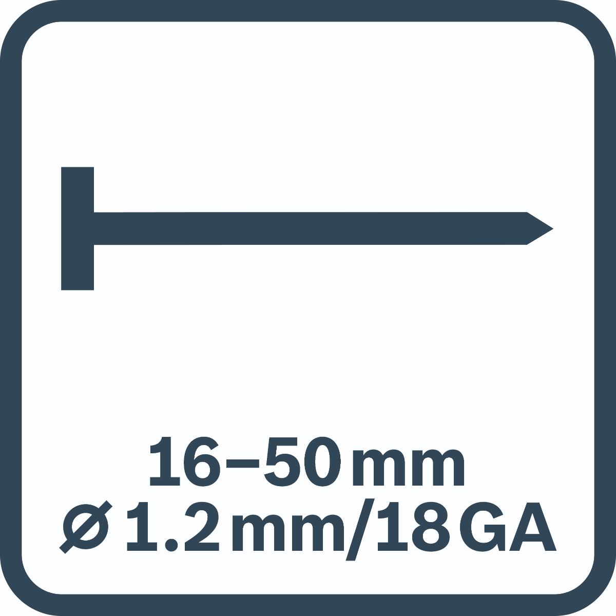 Bosch Akku-Nagler GNH18V-50-2M