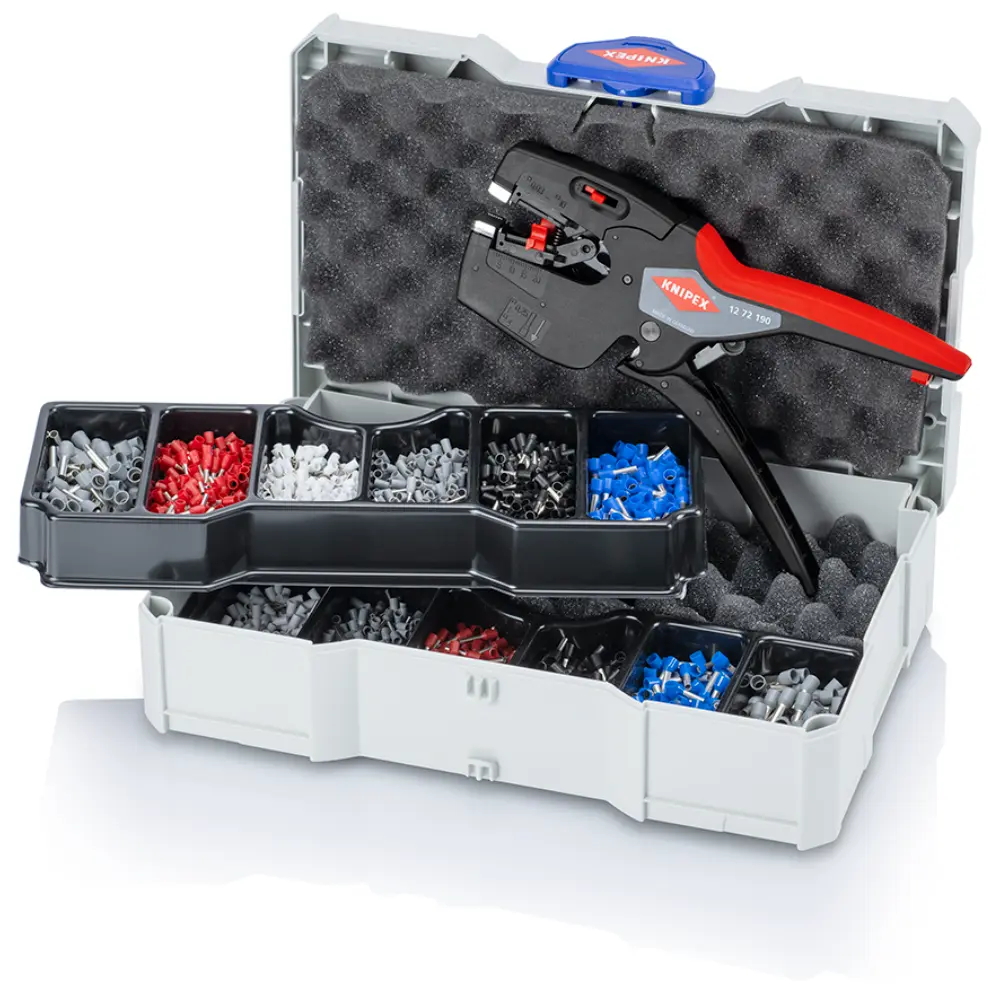 KNIPEX Crimp-Sortiment für Aderendhülsen 13-teilig