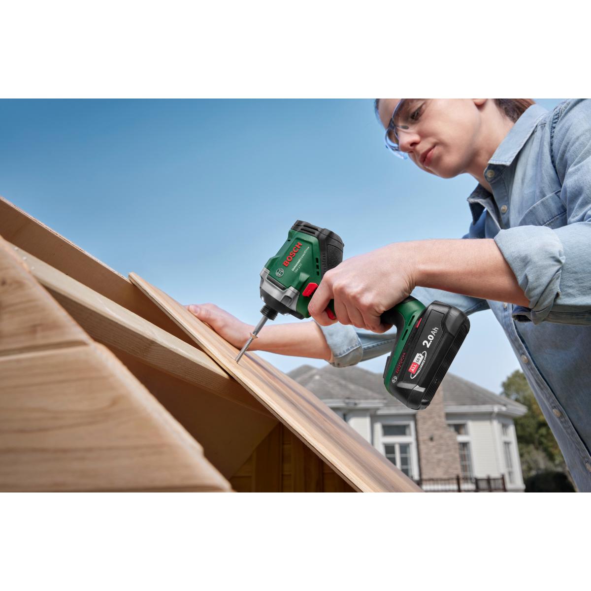 Bosch Schlagschrauber UID 18V-210, 1 x Akku PBA 18V 2.0Ah, Handwerkerkoffer