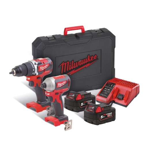Milwaukee M18 Set M18 CBLPP2B-502C