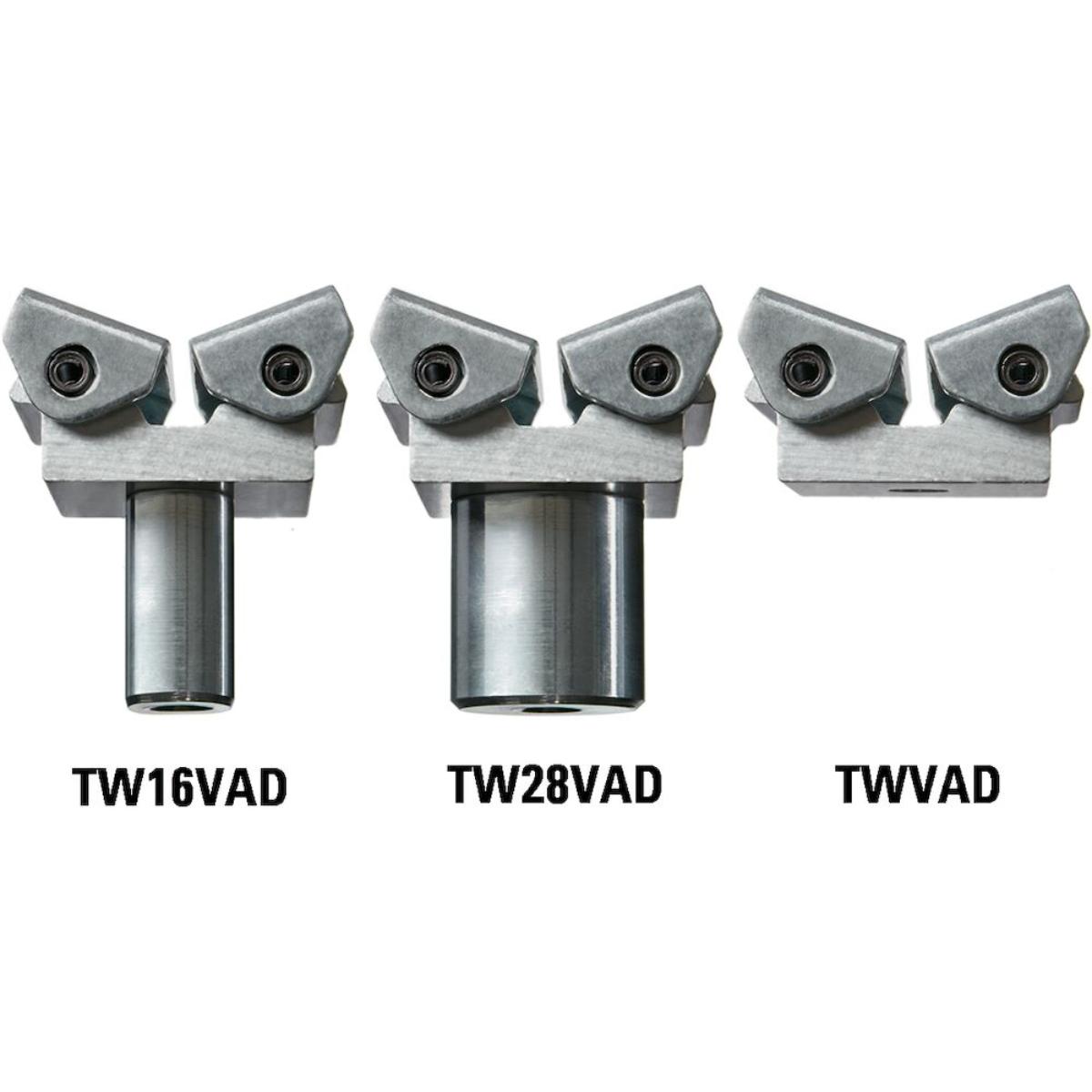 BESSEY Vario Tisch-Spannaufsatz TWVAD (2 St./Beutel) Ausführung mit Bolzen