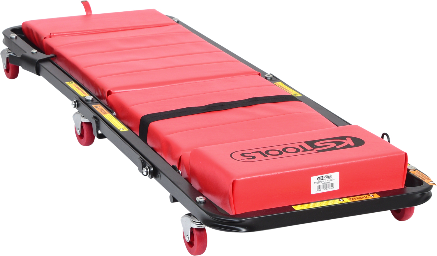 KS Tools Fahrbare Liege und Klappsitz, 1200x420mm