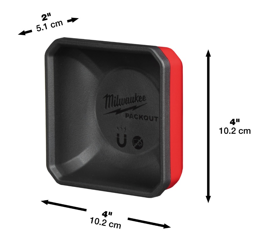 Milwaukee PACKOUT Magnetschale 10x10cm