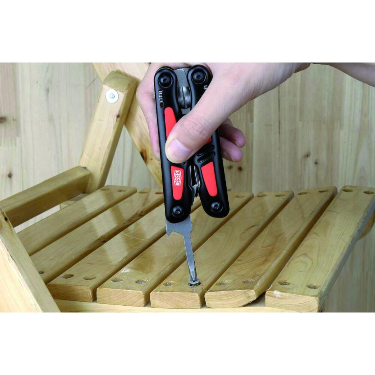 BESSEY Multifunktionswerkzeug mit großer Schere