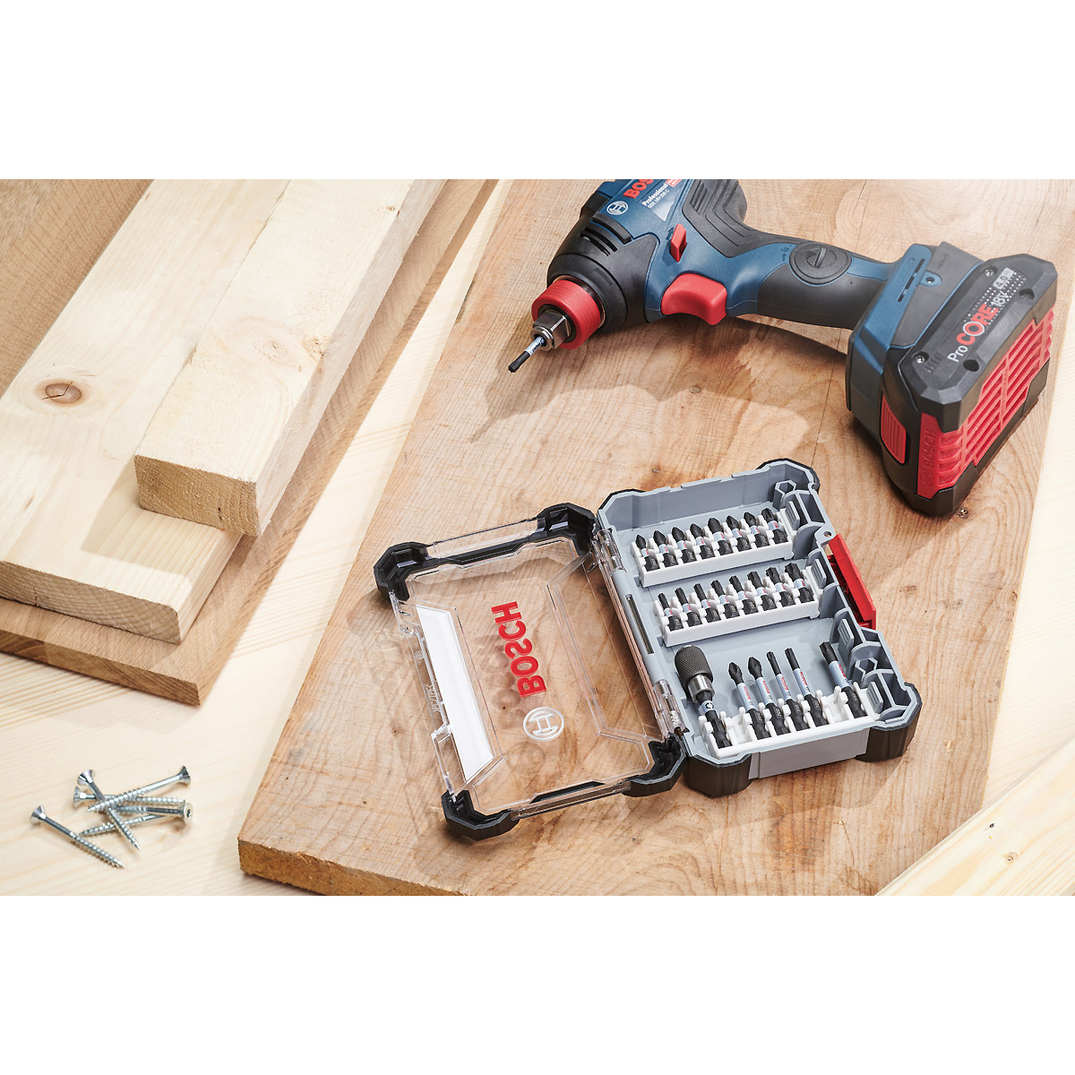 Bosch Impact Control Multi Construction Bohrer- und Schrauberbit-Set, 35-teilig