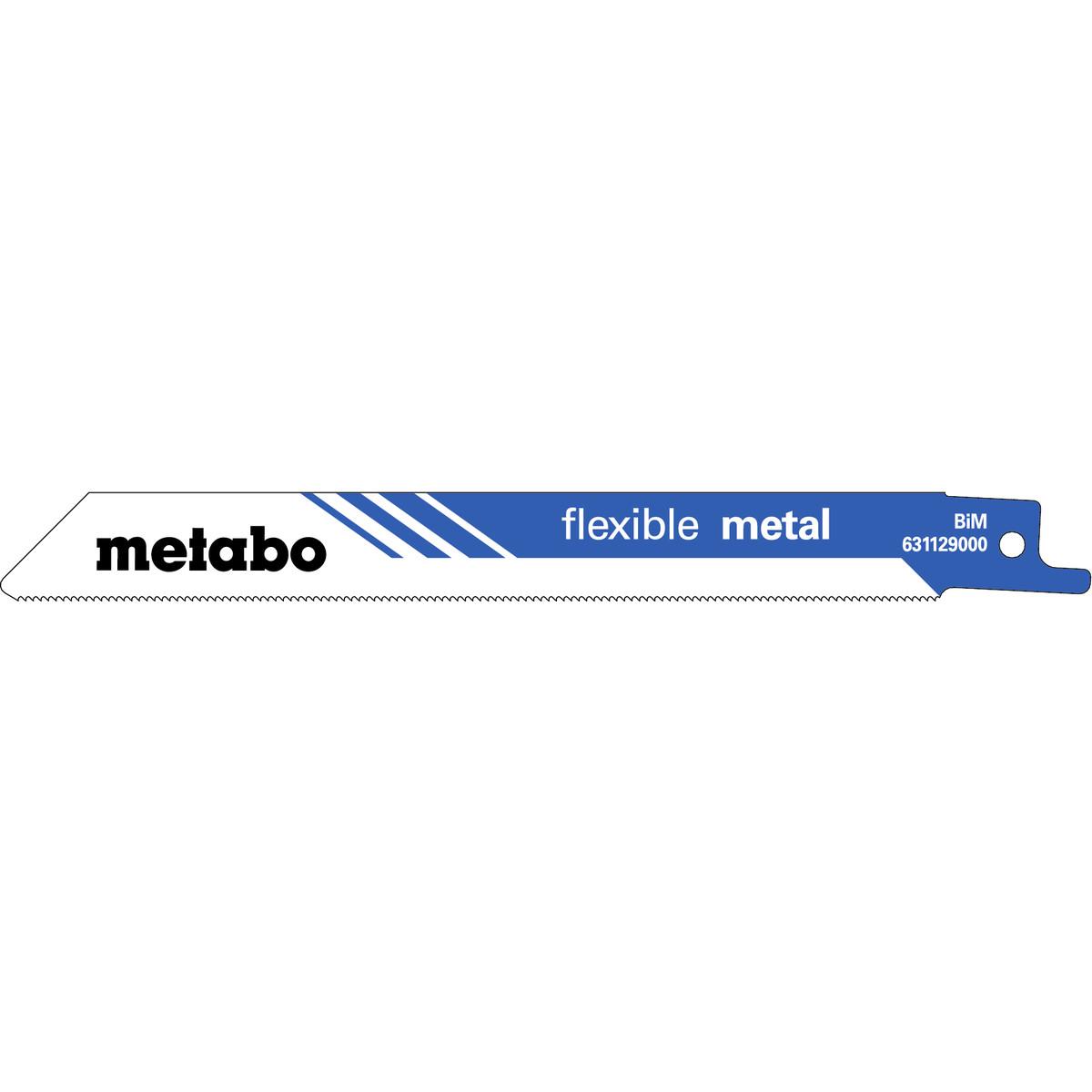 Metabo Säbelsägeblätter flexible metal 150 x 0,9 mm BiM / 24 TPI - 2 Stück