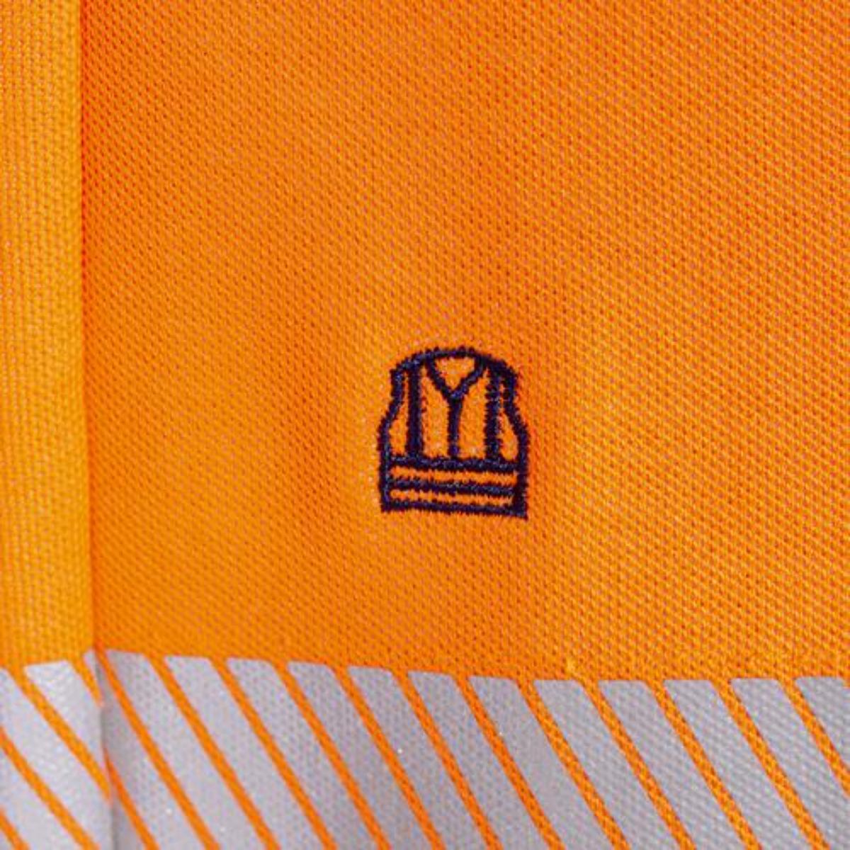 uvex suXXeed construction Poloshirt Warnfarben
