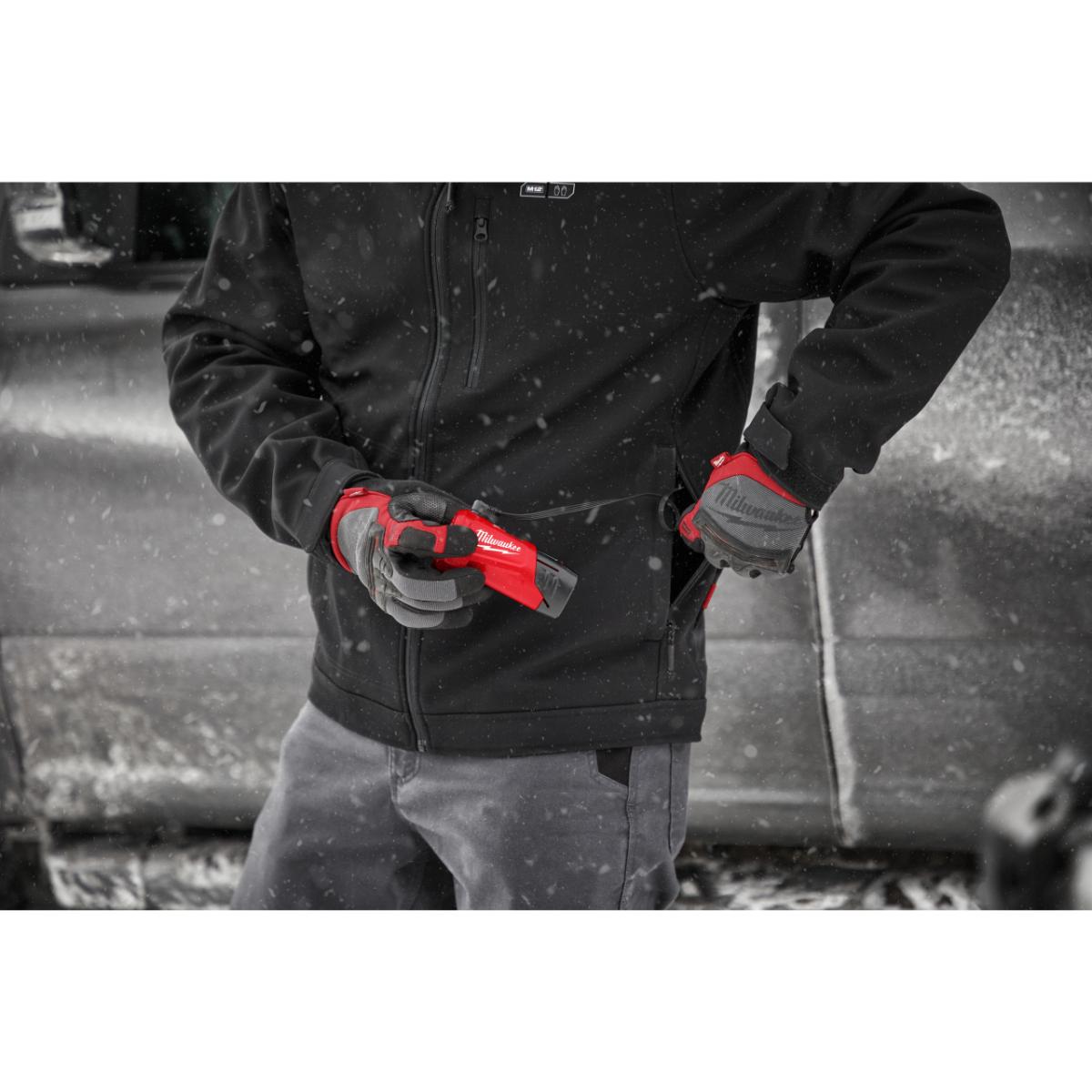 Milwaukee Akku-Thermo-Jacke Herren schwarz