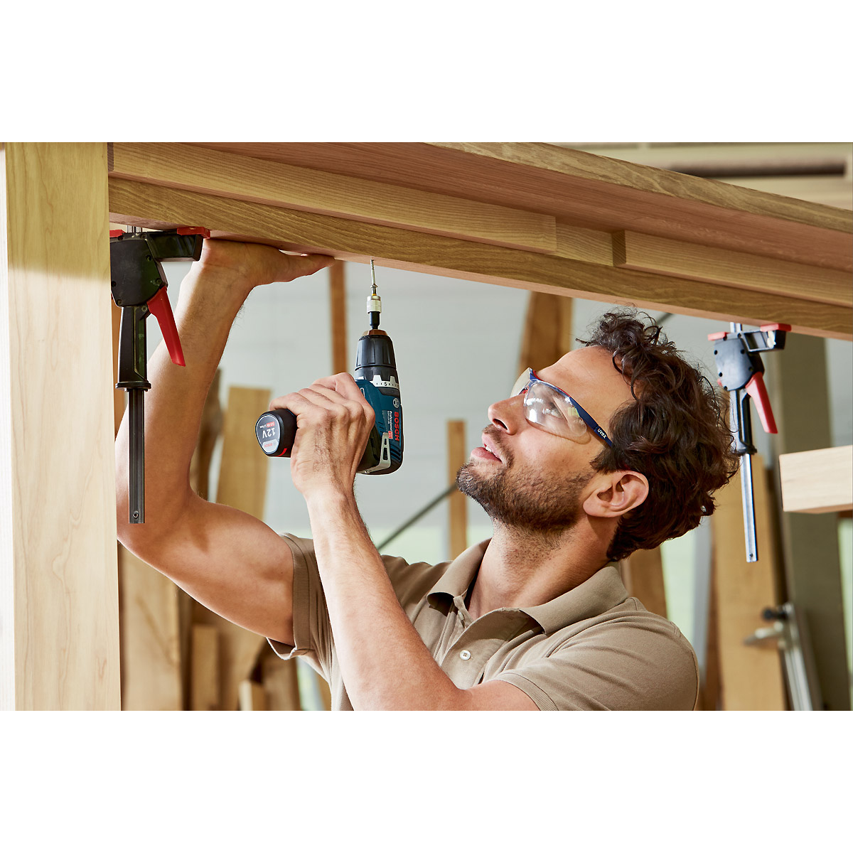 Bosch Akku-Bohrschrauber GSR 12V-35, Solo Version, L-BOXX