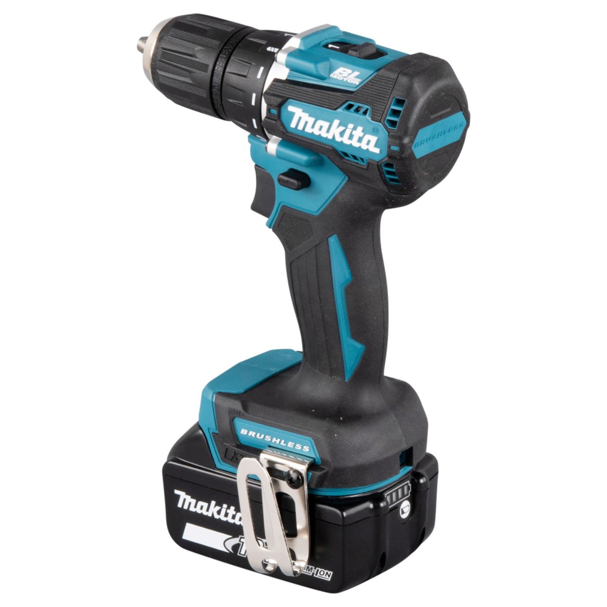 Makita Akku-Bohrschrauber 18V / 3,0 Ah, 3 Akkus + Ladegerät inkl. schwarzem Koffer - DDF487RFE3