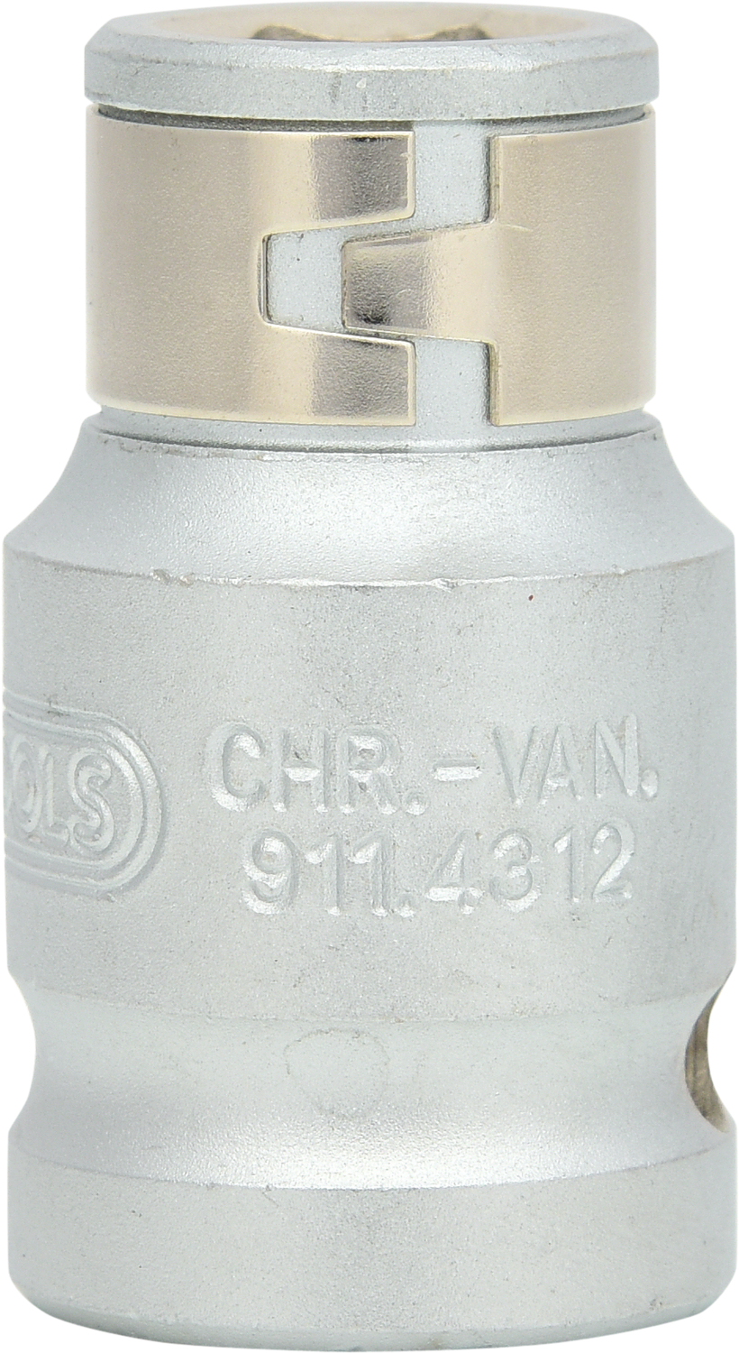 KS Tools 1/2" Bit-Adapter-Stecknuss, für Bits 10 mm