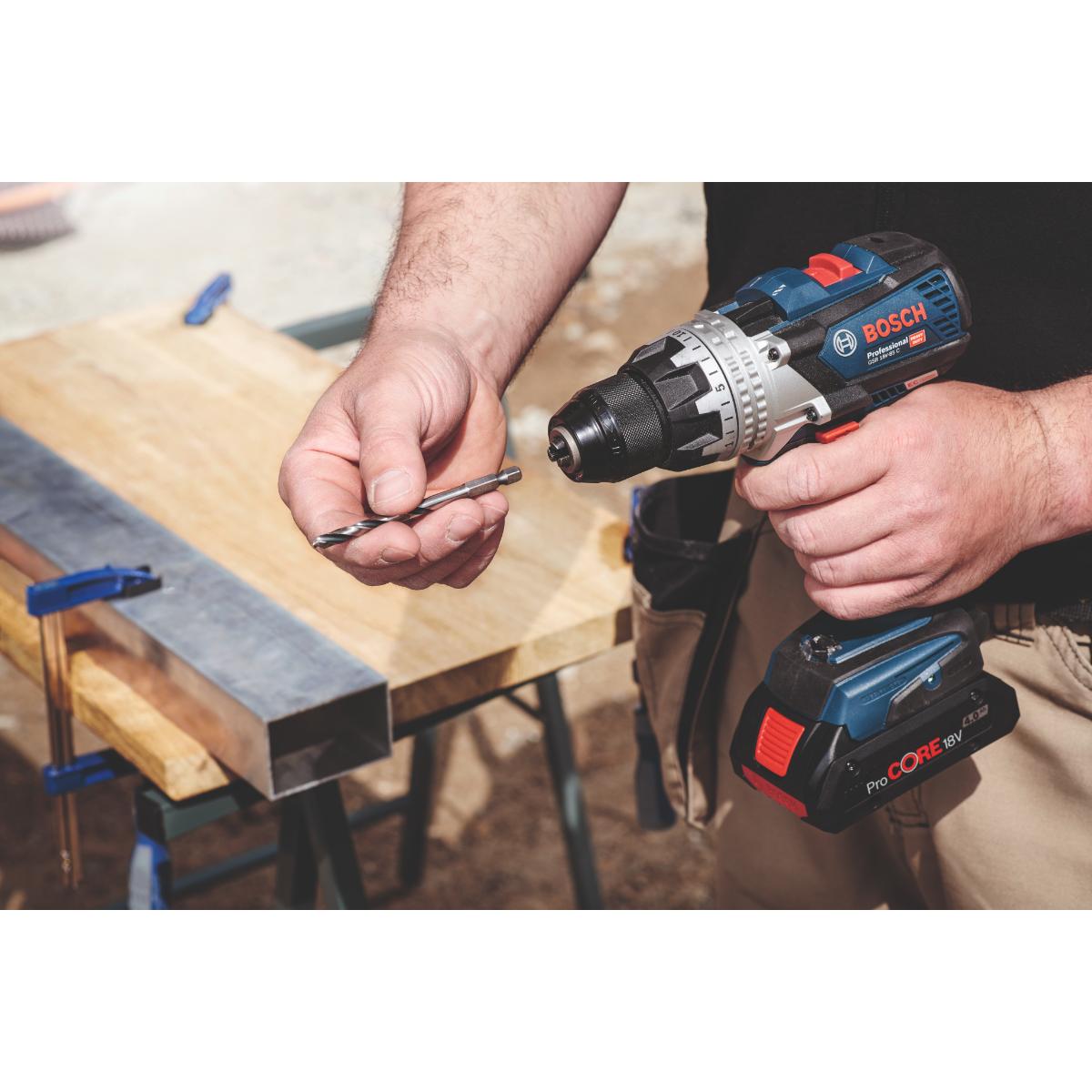 Bosch HSS PointTeQ Sechskantbohrer 12,0 mm, 5-tlg.