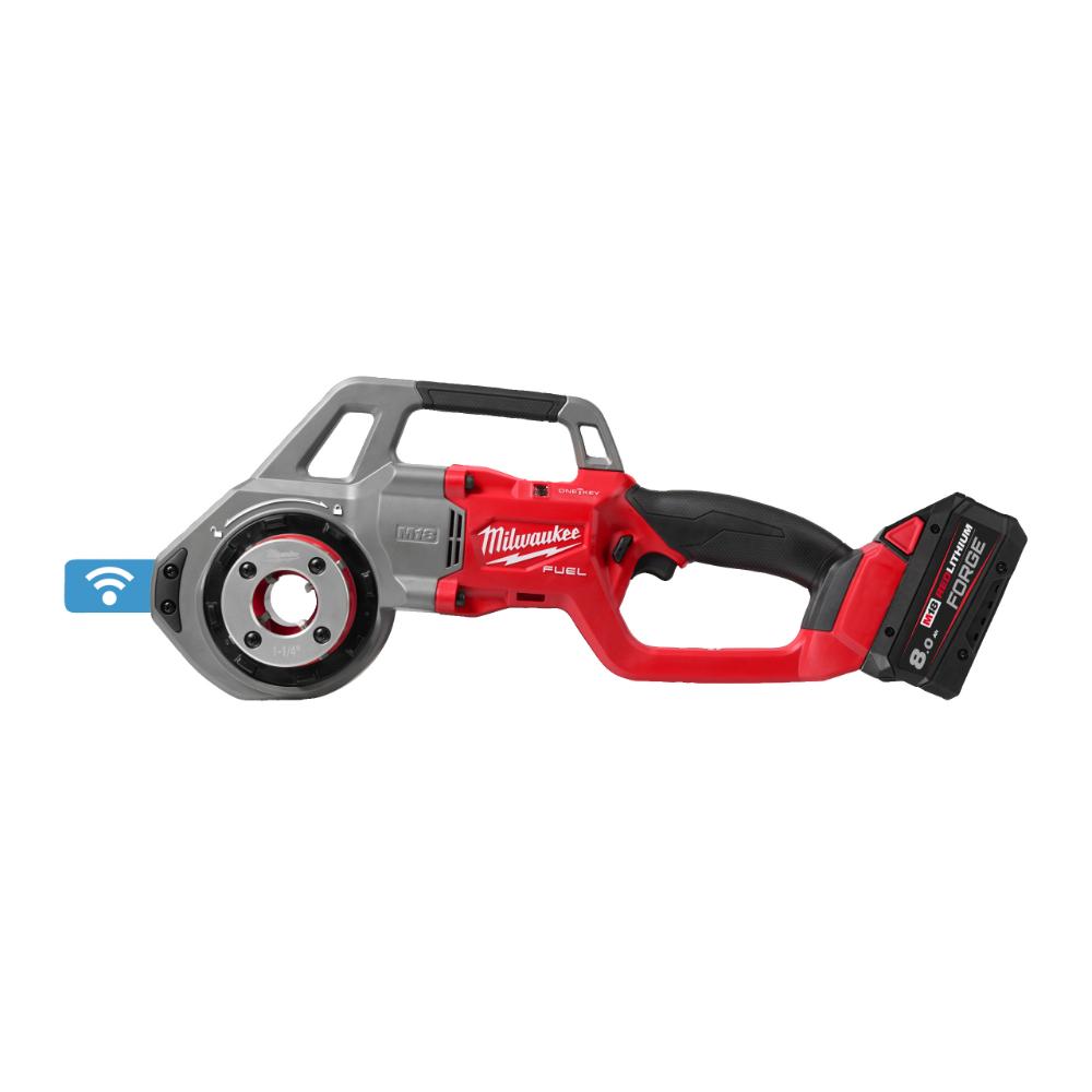 Milwaukee M18 FUEL ONE-KEY 11/4 Zoll Akku-Gewindeschneidkluppe M18FPT114-802C