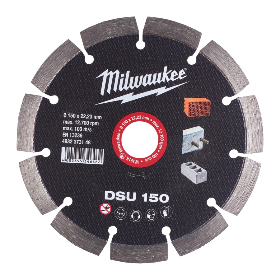 Milwaukee - DIAMANTTRENNSCHEIBE DSU150 22,2MM - 4932373148