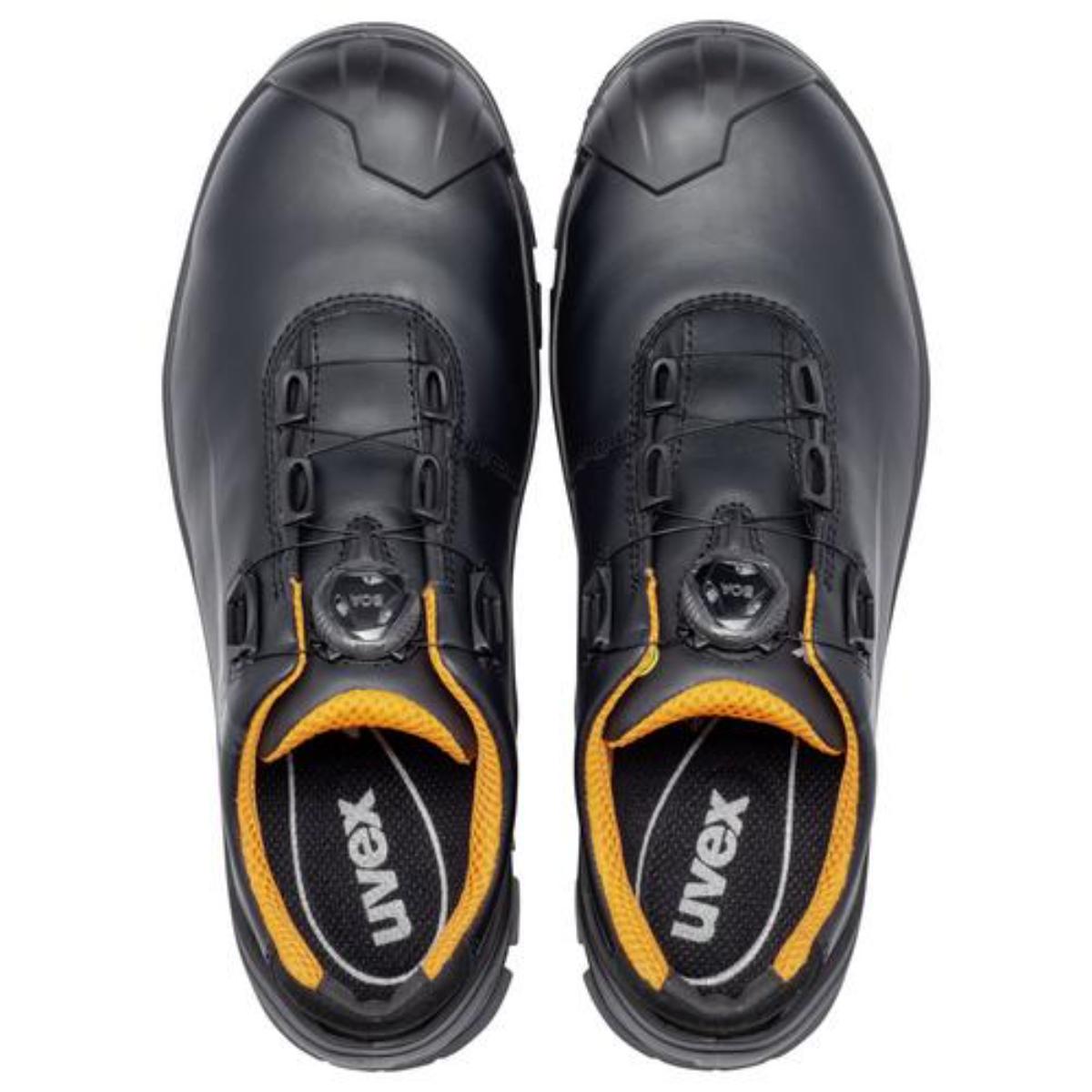 uvex 2 MACSOLE® BOA® Sicherheitsschuh S3L Halbschuh Leder Größe 40 Weite 10