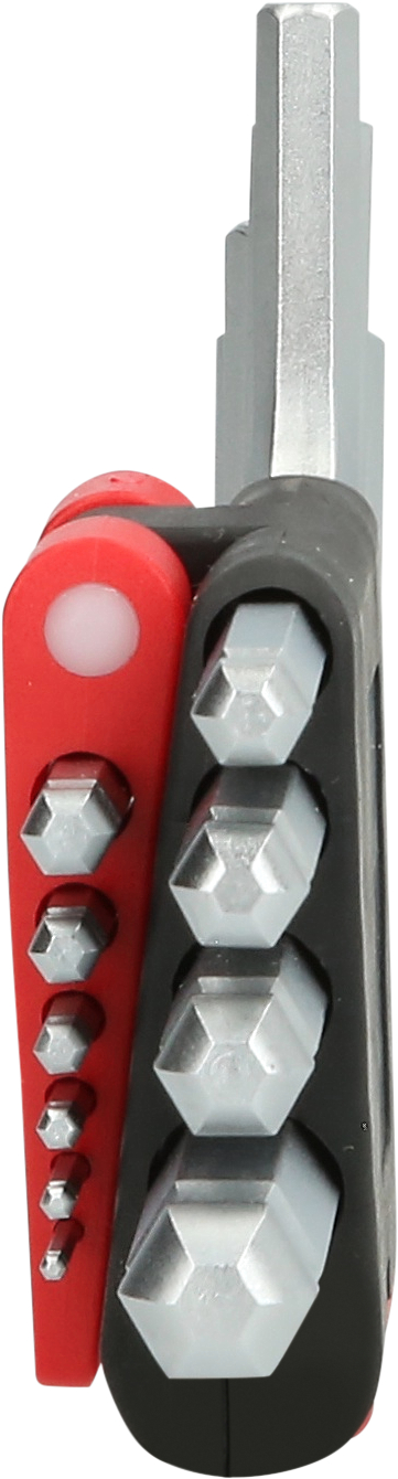 KS Tools Kugelkopf-Innensechskant-Winkelstiftschlüssel-Satz, 10-tlg, kurz, 1,5-10mm