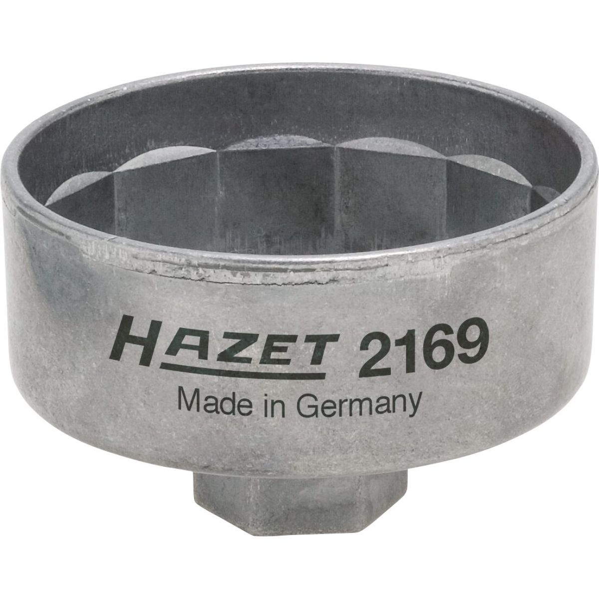 HAZET Ölfilter-Schlüssel Vierkant 10 mm (3/8 Zoll) Außen 14-kant